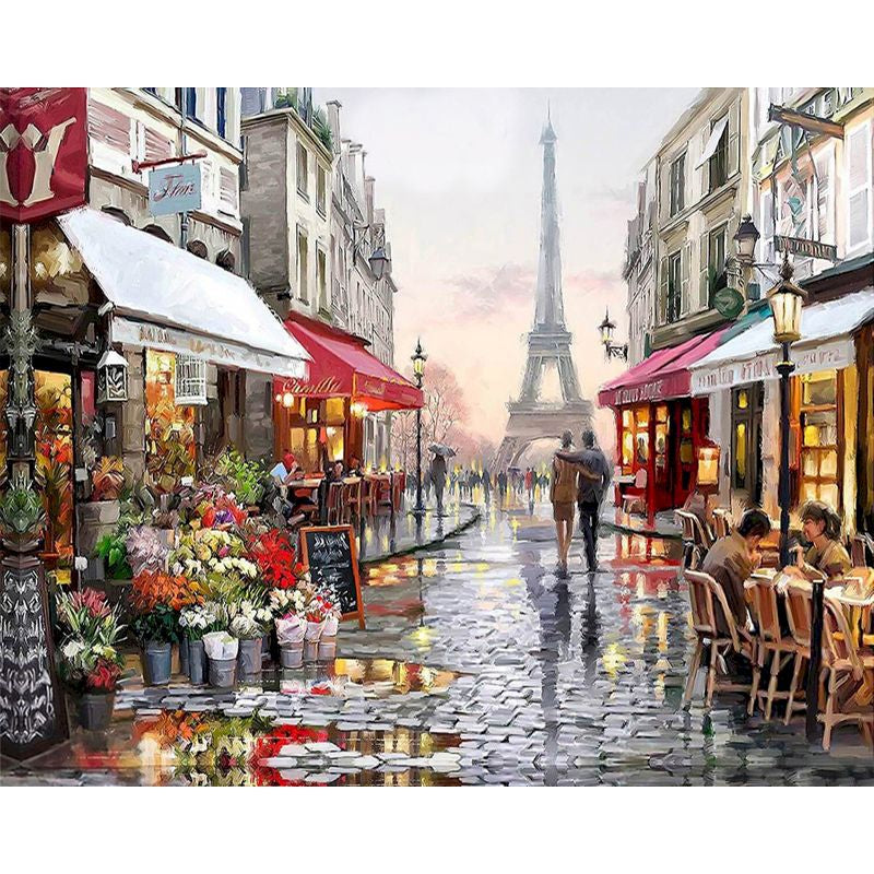 Painting By Numbers - Paris Landscape